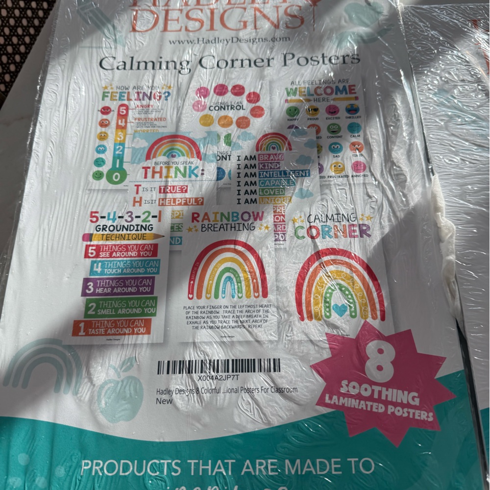 Alphabet and Numbers Posters Set Classroom Decorations - Picture 3 of 8